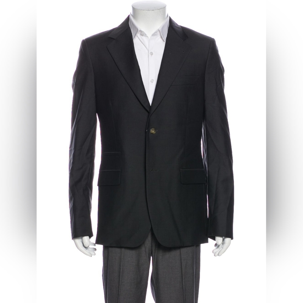 NWT Stella McCartney Gray Wool Blazer IT48